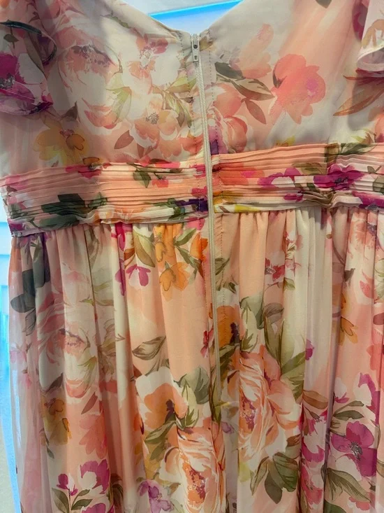 Birdy Grey Soft Blush Ruffle Dress - Picture 3 of 4